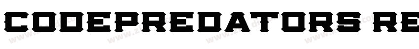 CodePredators Regula字体转换